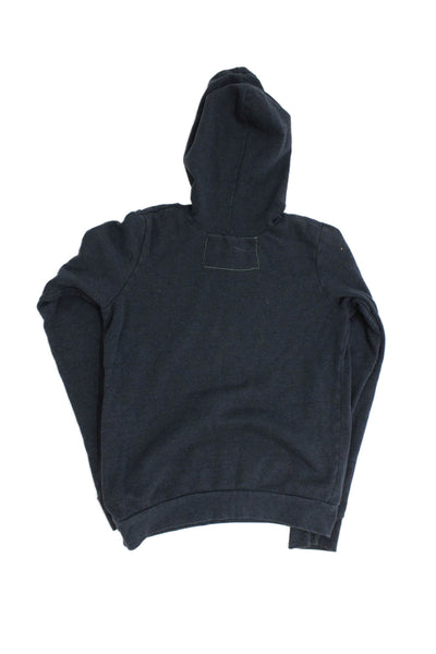 Aviator Nation Girls Cotton Long Sleeve Pullover Hoodie Gray Size 14