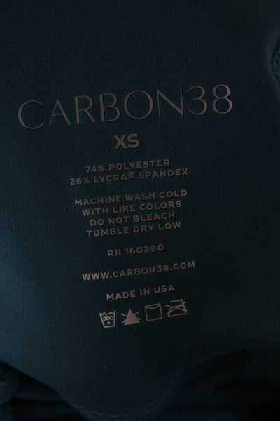 Carbon 38 Womens Blue Sleeveless Scoop Neck Unitard Size XS