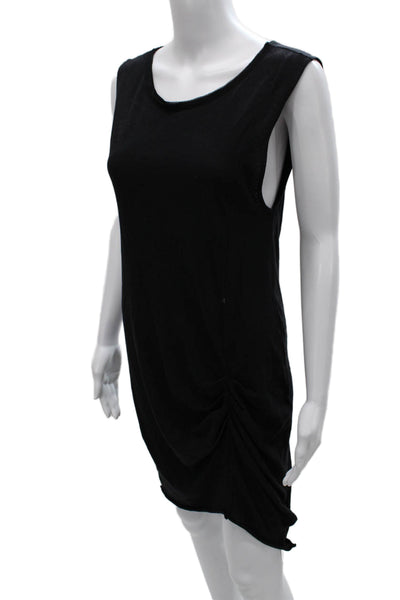 Rag & Bone Women Tank Dress Black Cotton Sleeveless Round Neck Size XS