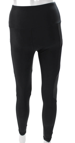 Peloton Womens Compression Leggings Black Polyamide Size S