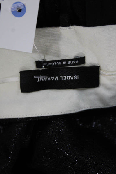 Isabel Marant Womens Black Dress Pants Polyester Blend Size 36