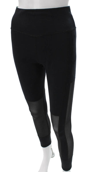 Sweaty Betty Womens Black Ankle Leggings Polyester Blend Size S
