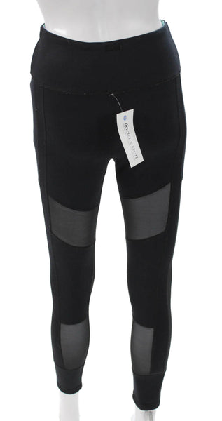Sweaty Betty Womens Black Ankle Leggings Polyester Blend Size S