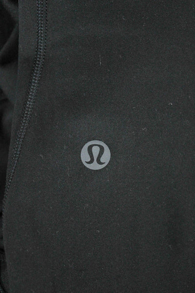 Lululemon Women Ankle Leggings Black Polyester Solid Size S