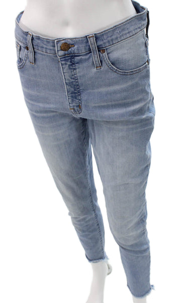 Madewell Womens Skinny High Rise Blue Jeans Size 30
