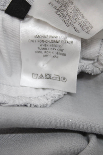 Hudson Women Skinny Jeans Gray High Rise Size 24