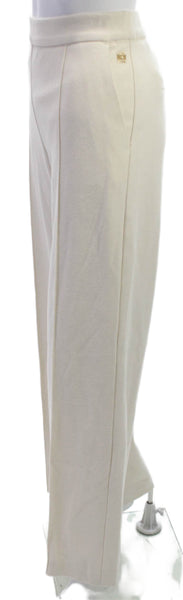 Mac Collection Womens Dress Pants Beige Cotton Pull On Size 10