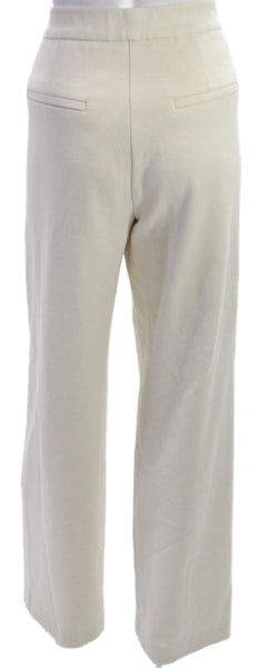 Mac Collection Womens Dress Pants Beige Cotton Pull On Size 10