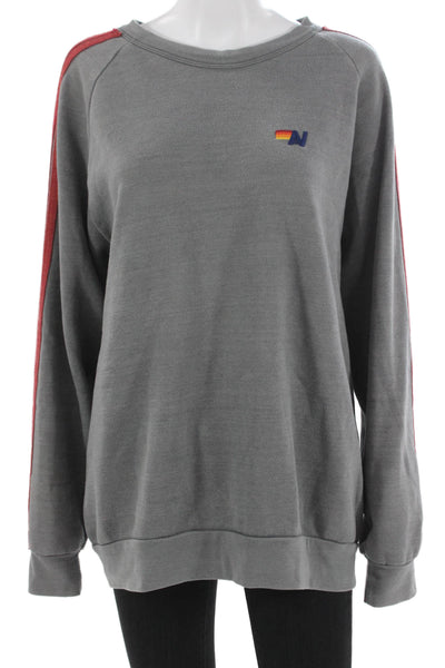 J Crew Women Pullover Sweater Gray Wool Crew Neck Long Sleeve Size S