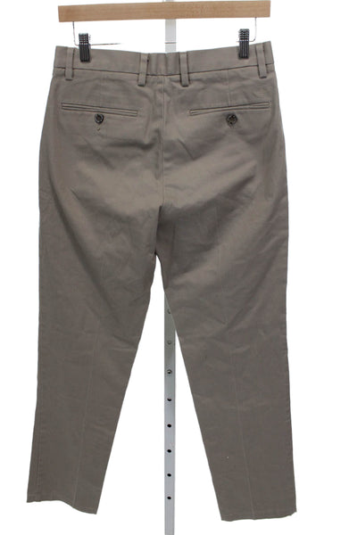 Dockers Mens Chino Pants Beige Cotton Stretch Button Inseam 32 Size 29