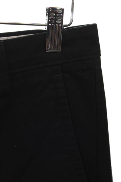 Dockers Mens Black Chino Pants Button 64% Cotton Size 32