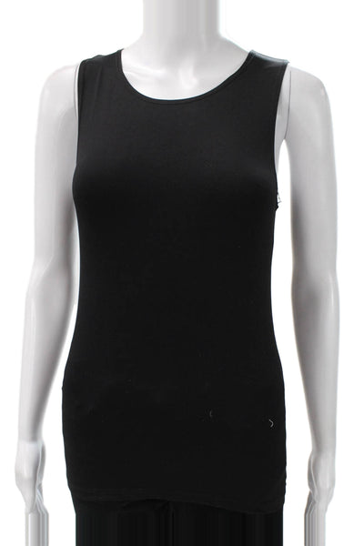 Only Hearts Womens Tank Black Crew Neck Nylon Size S