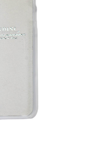 Tardini Unisex Adults Genuine American Alligator Jeweled iPhone Case Baby Blue