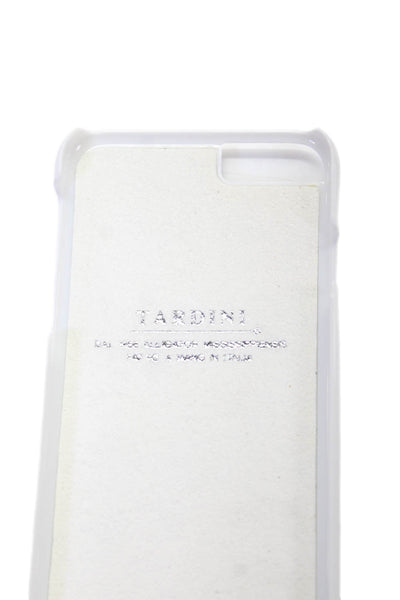 Tardini Unisex Adults Genuine American Alligator Jeweled iPhone Case Green
