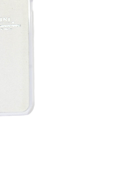 Tardini Unisex Adults Genuine American Alligator Jeweled iPhone Case Beige