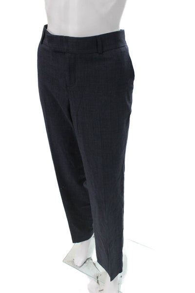 Banana Republic Womens Blue Wool Dress Pants Zip Inseam 31 Size 4