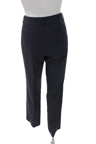 Banana Republic Womens Blue Wool Dress Pants Zip Inseam 31 Size 4
