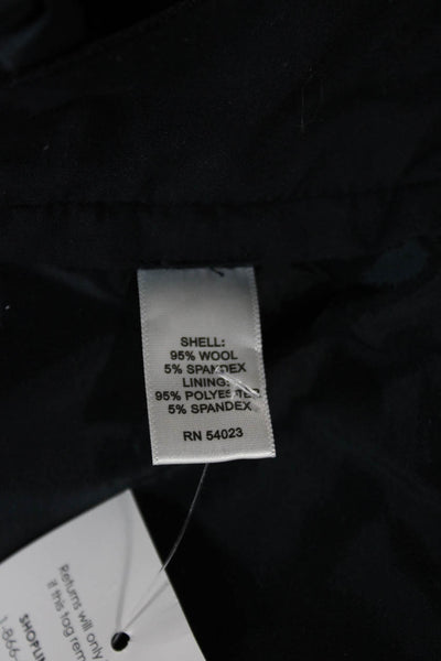 Banana Republic Womens Blue Wool Dress Pants Zip Inseam 31 Size 4