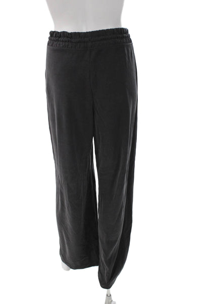 Athleta Womens Sweatpants Black Drawstring Polyester Size L