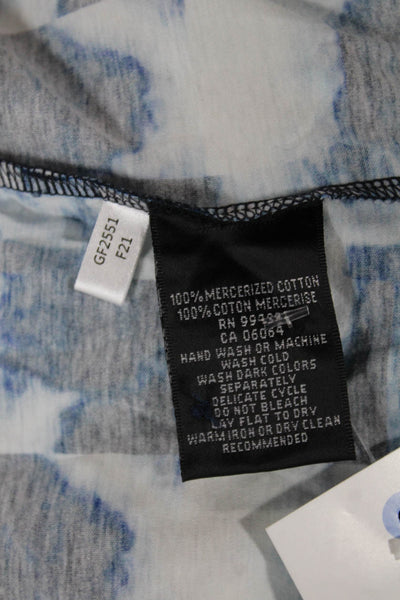 Bugatchi Mens Geometric Print Polo Shirt Midnight Blue Size Extra Large