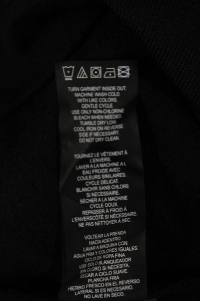 Karl Lagerfeld Unisex Adults Pullover Hoodie Black Graphic Size XL