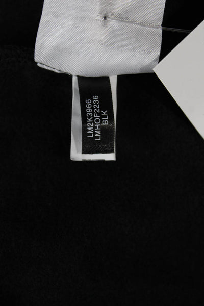 Karl Lagerfeld Unisex Adults Pullover Hoodie Black Graphic Size XL
