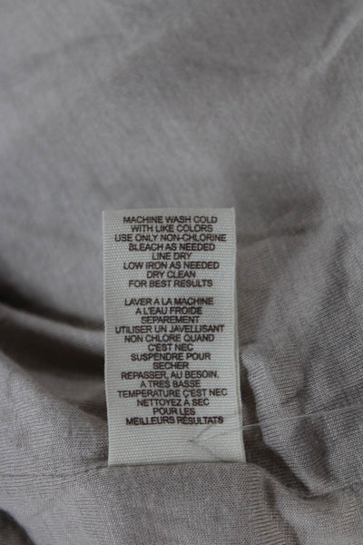 We The Free Women Military Jacket Beige Button Long Sleeve Size S