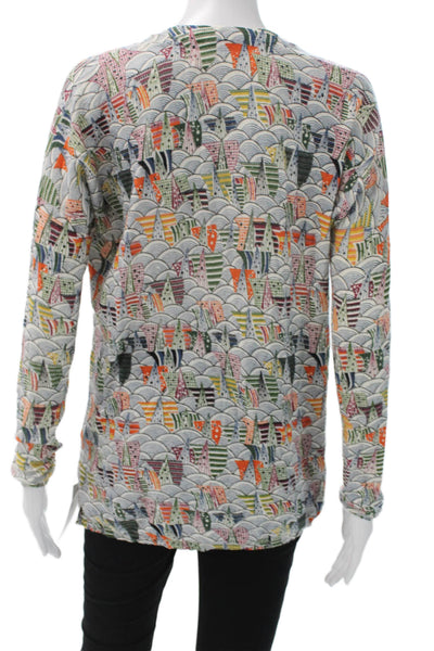 Sparrow Anthropologie Womens Cardigan Multicolor V-Neck Size XS