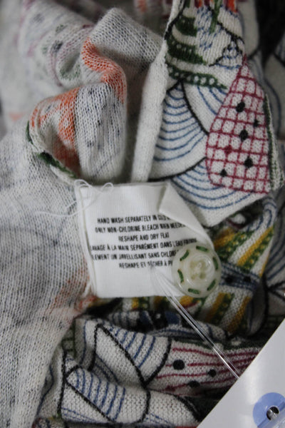 Sparrow Anthropologie Womens Cardigan Multicolor V-Neck Size XS