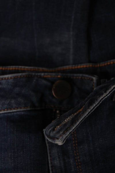 DL1961 Womens Skinny Jeans Blue Mid Rise Button Cotton Blend Size 28