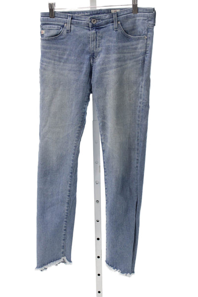 AG Adriano Goldschmied Womens Ankle Blue Jeans Size 28