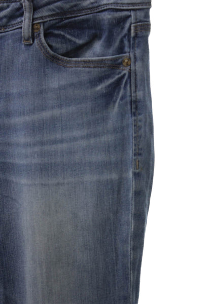 DL1961 Women Skinny Jeans Blue Cotton Blend Mid Rise Size 28