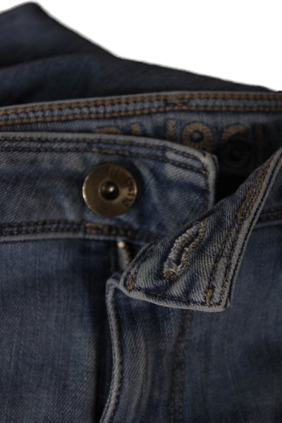 DL1961 Women Skinny Jeans Blue Cotton Blend Mid Rise Size 28