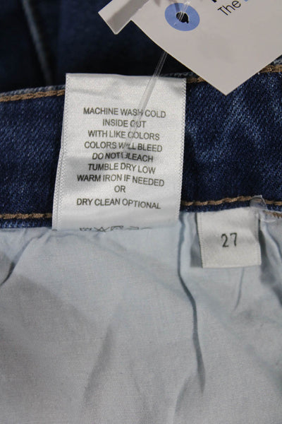 Vervet Women Skinny Jeans Blue High Rise Cotton Blend Size 27