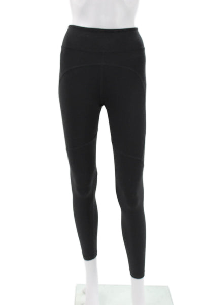 Outdoor Voices Women Black Ankle Nylon Leggings Size S