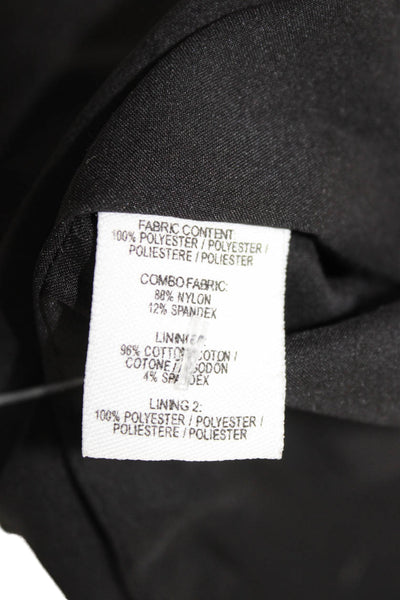 Derek Lam 10 Crosby Womens Pencil Dress Black Sweetheart Sleeveless Size 4