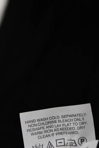 J Crew Womens Cashmere Cable Knit Scarf Black Size One Size