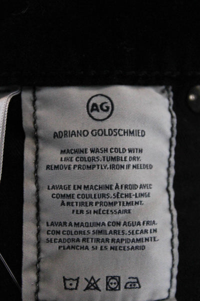 AG Adriano Goldschmied Women Skinny Jeans Black Mid Rise Inseam 26 Size 26