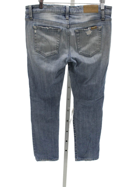 Joes Jeans Womens Skinny Jeans Blue Mid Rise Size 25