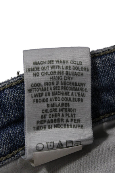 Joes Jeans Womens Skinny Jeans Blue Mid Rise Size 25