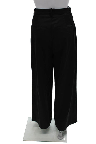 Christy Lynn Women Black Dress Pants Polyester Zip Inseam 28 Size 0