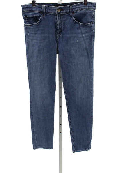 J Brand Mens Tapered Jeans Blue Mid Rise Cotton Inseam 30 Size 32