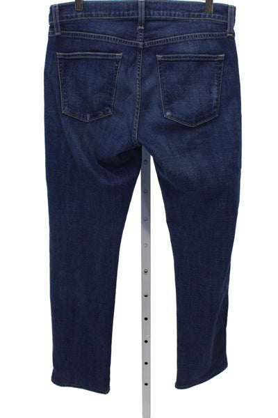 J Brand Womens Skinny Jeans Blue Mid Rise Button Size 30