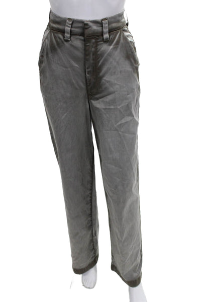 Cotton Citizen Womens Gray Lyocell Chino Pants Size 23