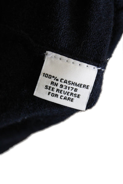 The Cashmere Project Womens Cashmere Pullover Sweater Blue Longsleeve Size L