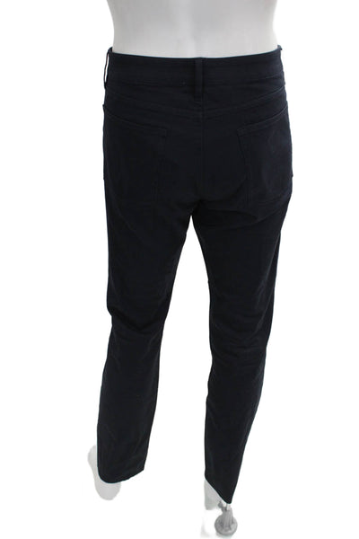Frame Mens Slim Black Jeans Cotton Blend Button Size 34