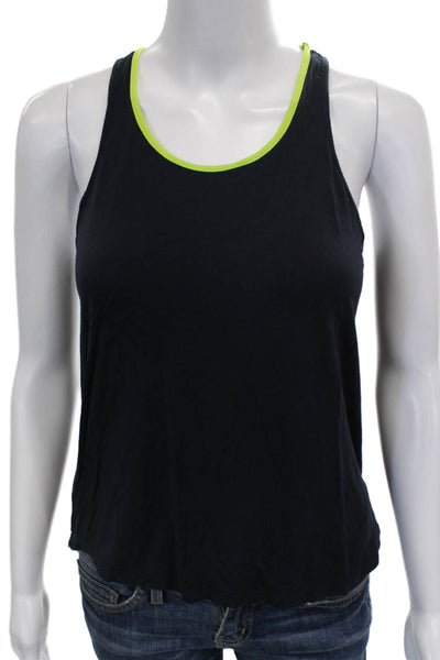 Splits 59 Womens Black Viscose Basic Tank Sleeveless Size XS