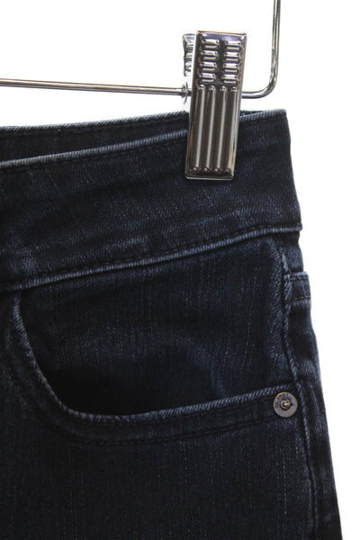 DL1961 Women Skinny Jeans Blue High Rise Button Cotton Blend Inseam 28 Size 26