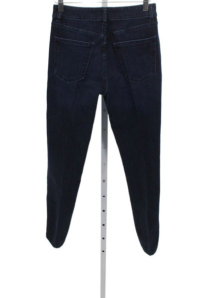 DL1961 Women Skinny Jeans Blue High Rise Button Cotton Blend Inseam 28 Size 26