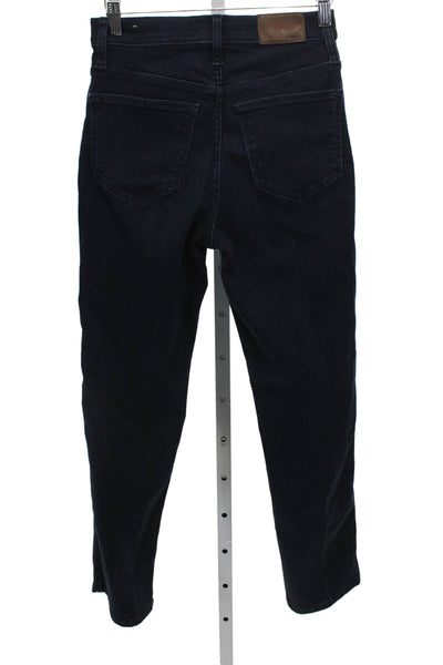 Madewell Womens Skinny Jeans Blue High Rise Cotton Blend Size 25